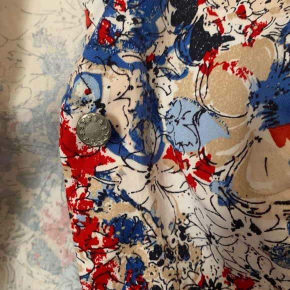 Christopher & Banks Petite floral jacket size P/L - Picture 14 of 14